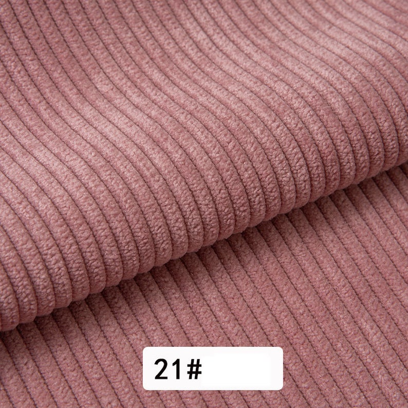 Corduroy Fabric, 8-Wale for Pants, Jackets & Bags