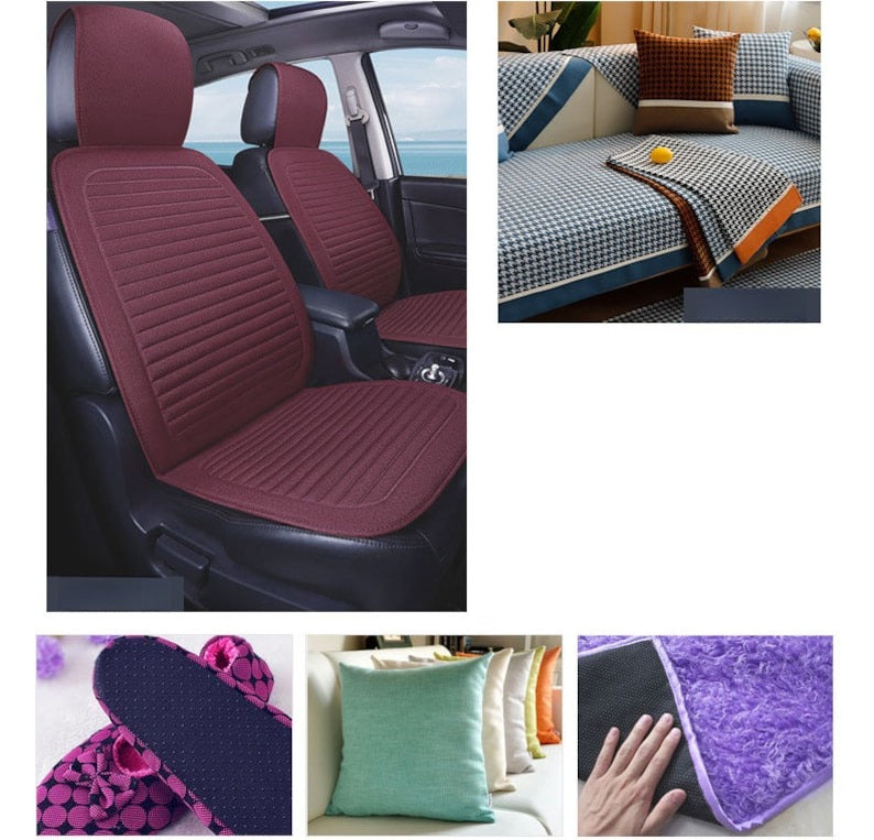 Dotted Non Slip Fabric, Anti-Slip Grip for Slipper Soles