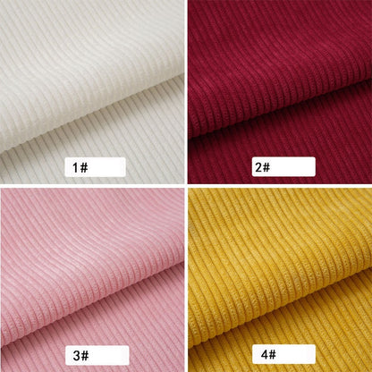 Corduroy Fabric, 8-Wale for Pants, Jackets & Bags