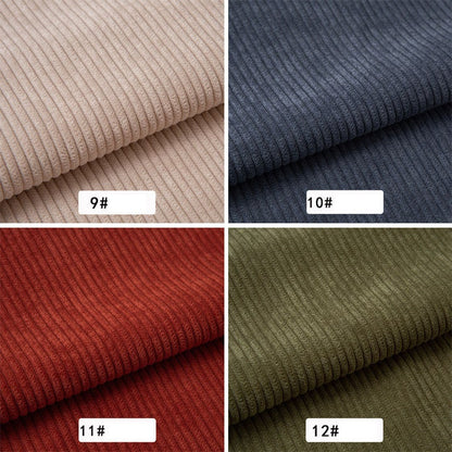Corduroy Fabric, 8-Wale for Pants, Jackets & Bags