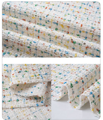 Tweed Fabric, Woven for Coats, Dresses & Hats