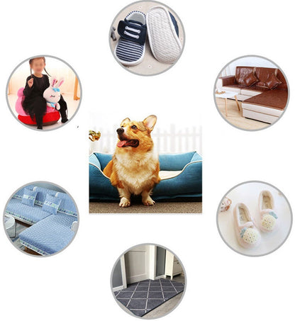 Dotted Non Slip Fabric, Anti-Slip Grip for Slipper Soles