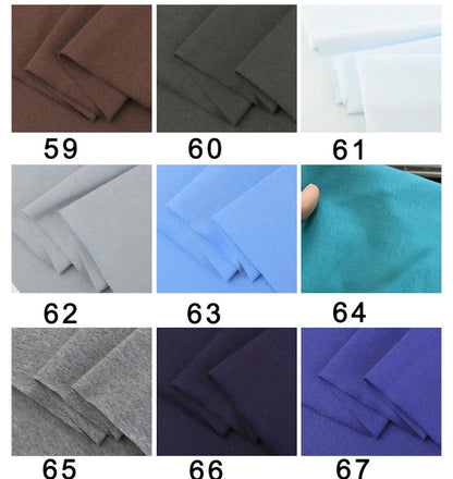 Cotton Jersey Knit Fabric, 100% Cotton for T-Shirts & Dresses