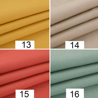 Twill Cotton Fabric, 100% Cotton for Jackets & Bags