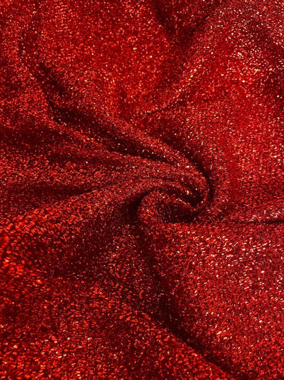 Sparkling Metallic Lurex Fabric - Glitter Shimmer Material for Costumes & Home Decor by the Yard