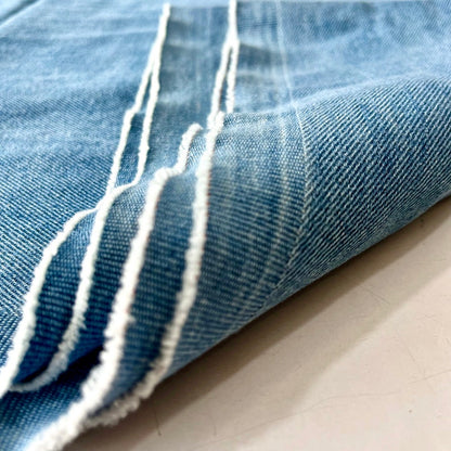 Stonewashed Denim Fabric, for Apparel & Crafts
