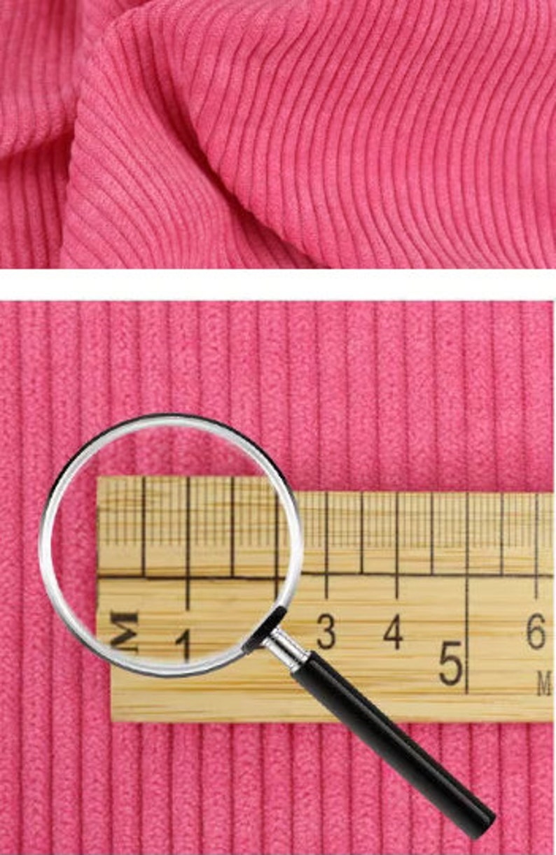 Cotton Corduroy Fabric, 8-Wale, 59 in Wide