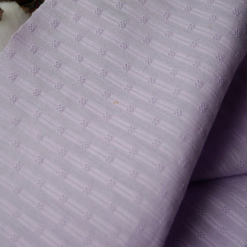 Dobby Stripe Cotton - Texture