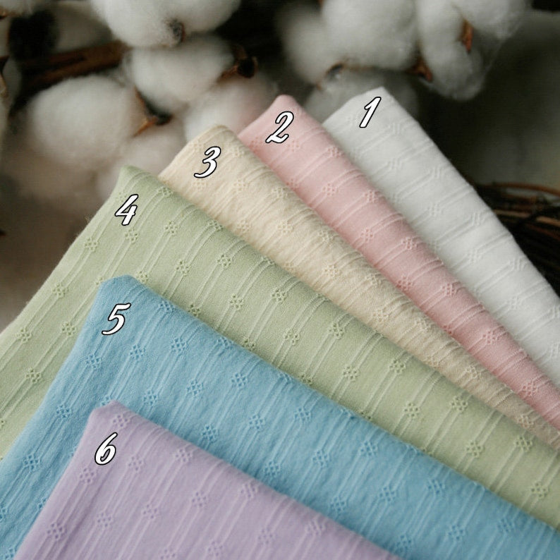 Dobby Stripe Cotton - Swatch