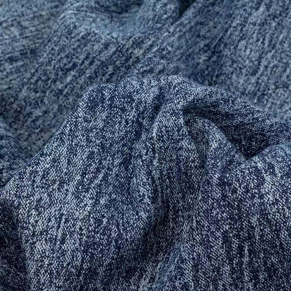 Denim Fabric - Thickened Rubbed White Washed Material for Jeans & Jackets by the Yard