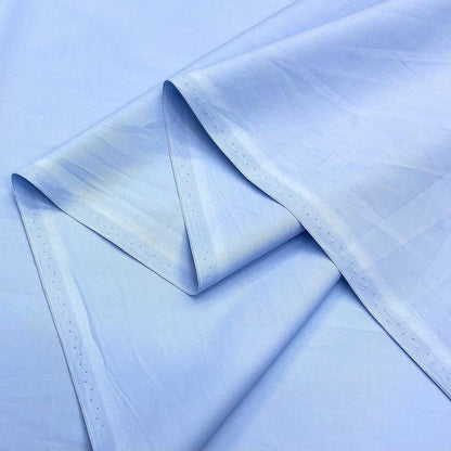 Light Blue Cotton Poplin, for Shirts & Dresses