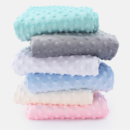 Minky Dot Fabric - Texture