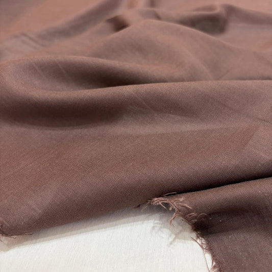 Brown Cotton Lawn Fabric, for Shirts & Dresses