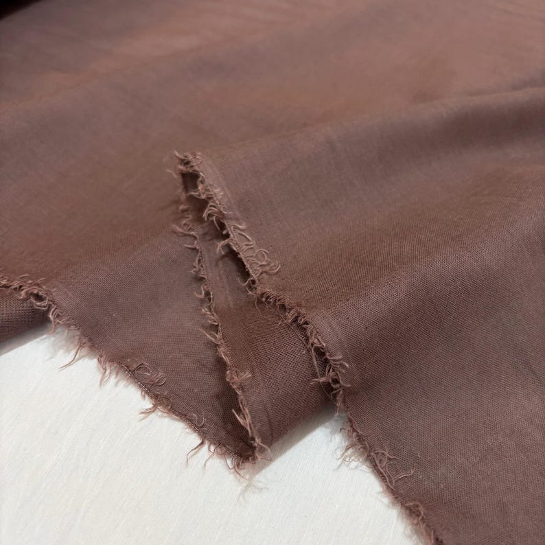 Brown Cotton Lawn Fabric, for Shirts & Dresses