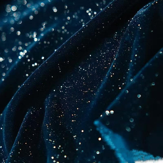 Velvet - Peacock Blue
