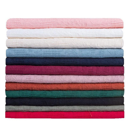 Grid Jacquard - Vintage Pink