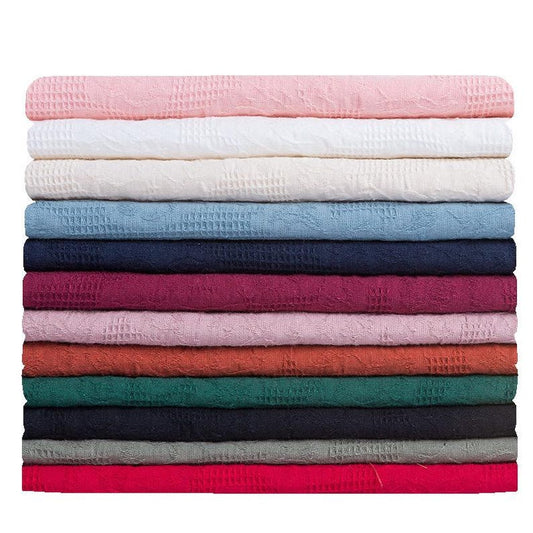 Grid Jacquard - Vintage Pink