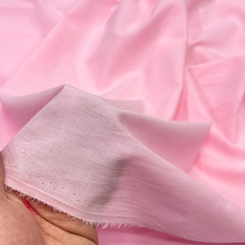 Pink Cotton Lawn Fabric, for Dresses & Blouses