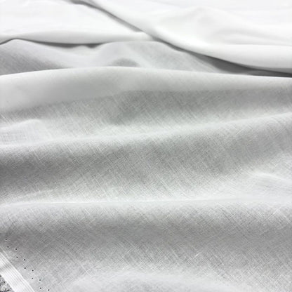 White Cotton Lawn Fabric, for Baby & Crafts