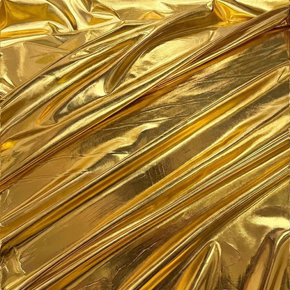 Metallic Gold Lame Fabric, for Dancewear & Costumes