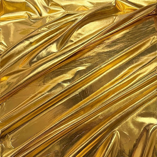 Metallic Gold Lame Fabric, for Dancewear & Costumes