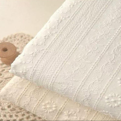 Floral Cotton Eyelet - 1