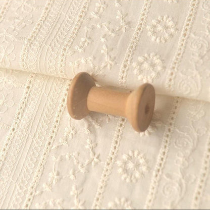 Floral Cotton Eyelet - 9