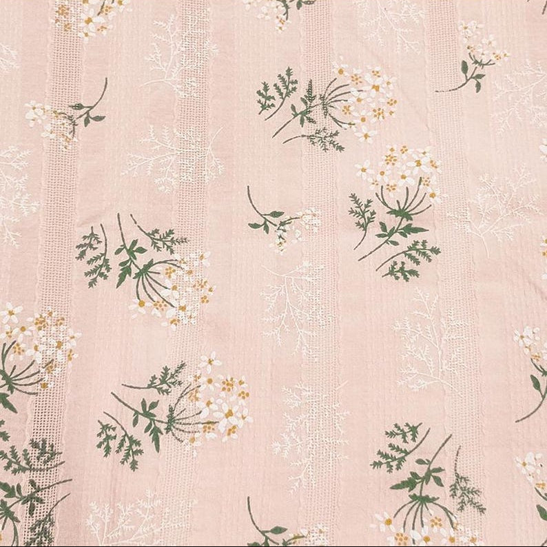 Floral Woven Cotton Jacquard - 3