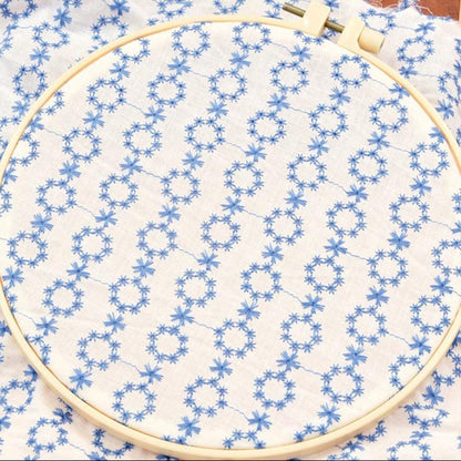 Floral Embroidered Gauze - 9
