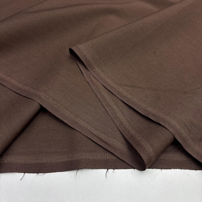 Chocolate Cotton Poplin, for Shirts & Dresses