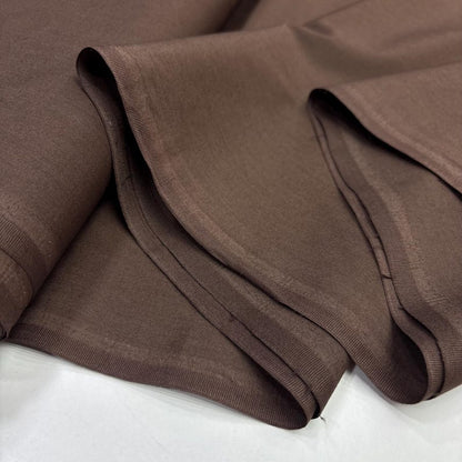 Chocolate Cotton Poplin, for Shirts & Dresses