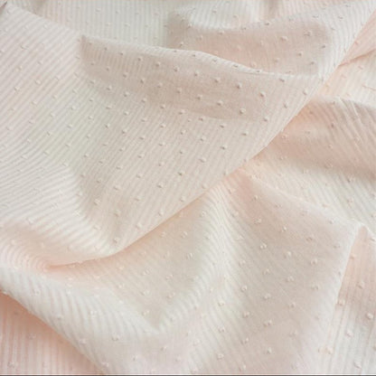 Cotton Swiss Dot Jacquard Fabric - Application