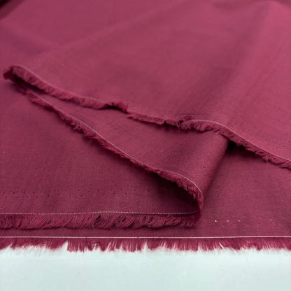 Burgundy Cotton Voile Fabric, for Scarves & Dresses