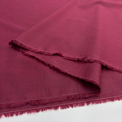 Burgundy Cotton Voile Fabric, for Scarves & Dresses