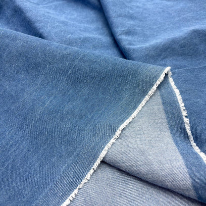 Stonewashed Cotton Denim, for Jackets & Jeans