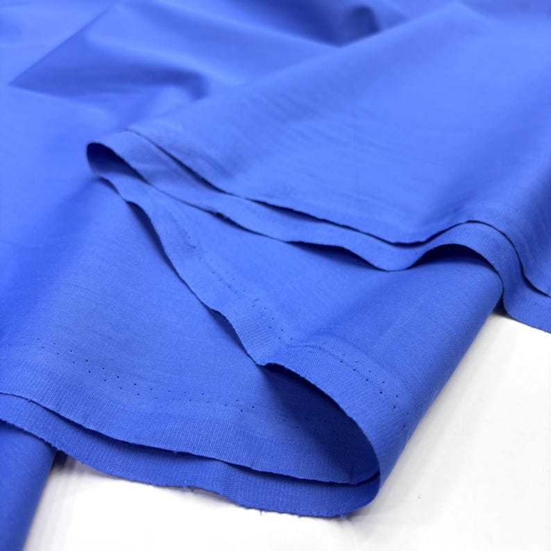 Violet Blue Cotton Poplin, for Dresses & Blouses