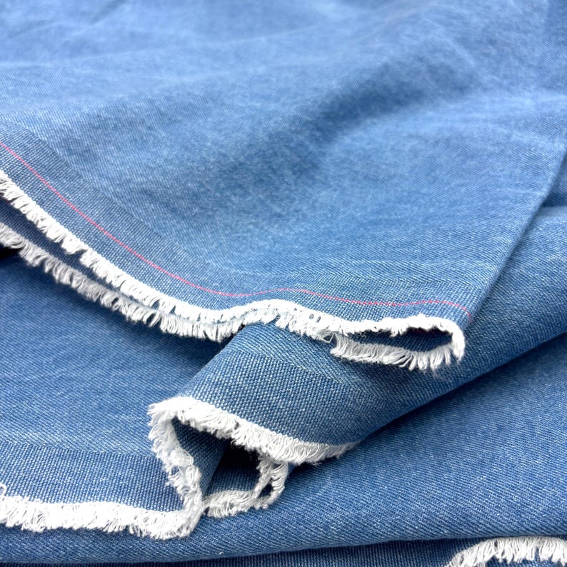 Stonewashed Cotton Denim, for Jackets & Jeans