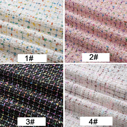 Tweed Fabric, Woven for Coats, Dresses & Hats - Color 1