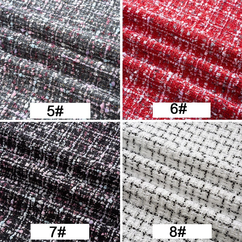 Tweed Fabric, Woven for Coats, Dresses & Hats - Color 4