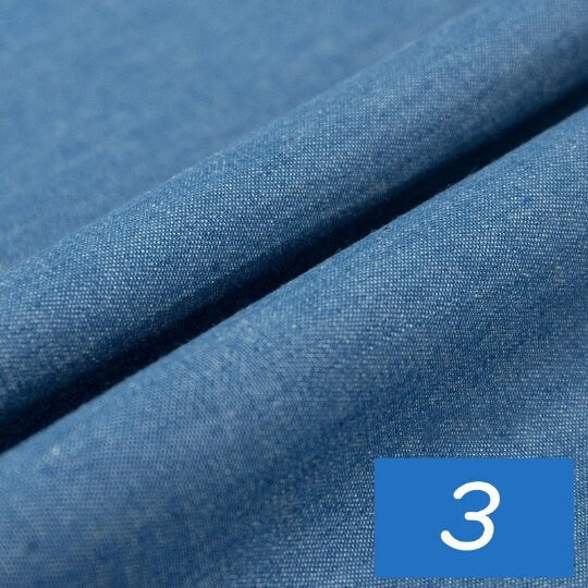 Chambray Fabric, Summer Cotton for Shirts & Dresses - Color 3