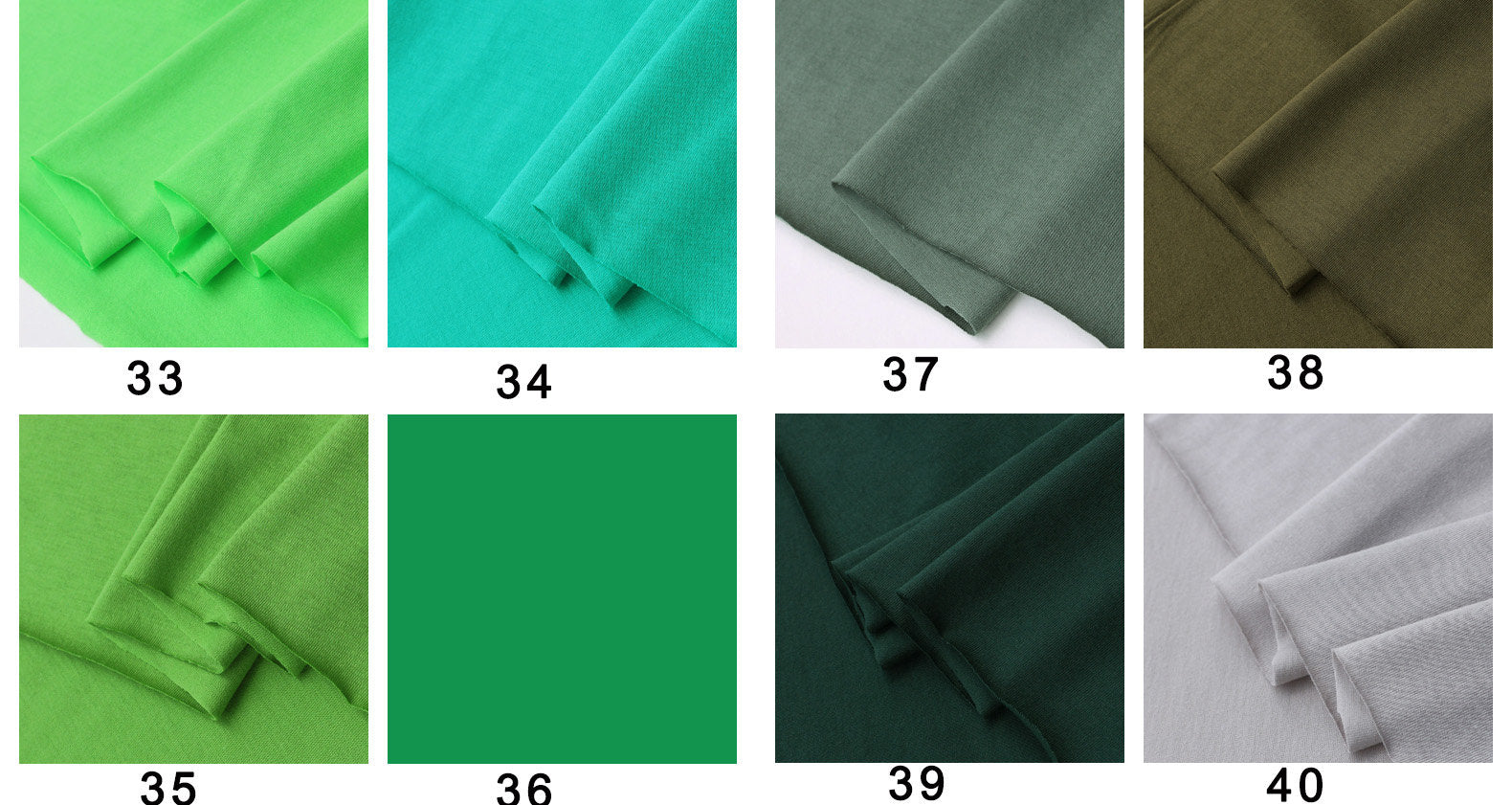 Cotton Jersey Knit Fabric, 100% Cotton for T-Shirts & Dresses - Color 32