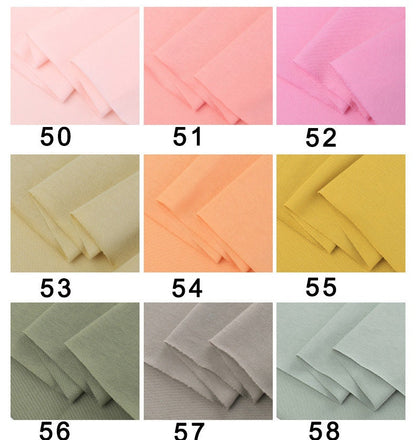 Cotton Jersey Knit Fabric, 100% Cotton for T-Shirts & Dresses - Color 47