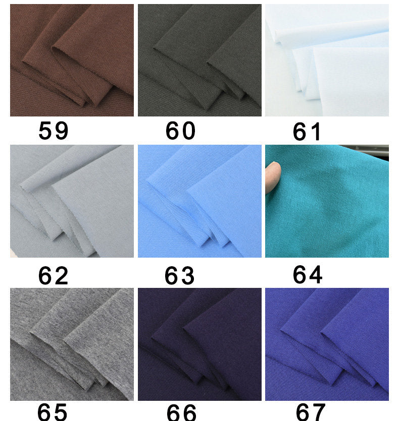 Cotton Jersey Knit Fabric, 100% Cotton for T-Shirts & Dresses - Color 56
