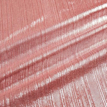Rib Knit Metallic - Rose Gold Swatch
