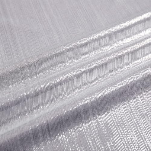 Rib Knit Metallic - White Swatch