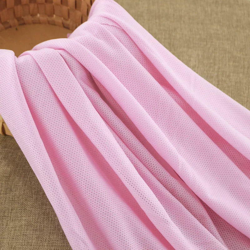 Mesh Fabric, Solid, for Sportswear & Linings, 57 in Wide - Pink