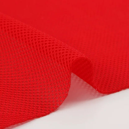 Mesh Fabric, Solid, for Sportswear & Linings, 57 in Wide - Scarlet