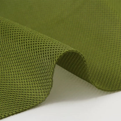 Mesh Fabric, Solid, for Sportswear & Linings, 57 in Wide - Grass Green