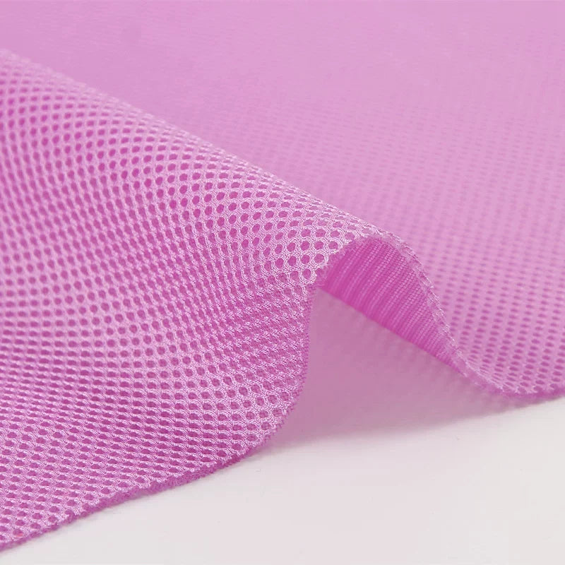 Mesh Fabric, Solid, for Sportswear & Linings, 57 in Wide - Violet