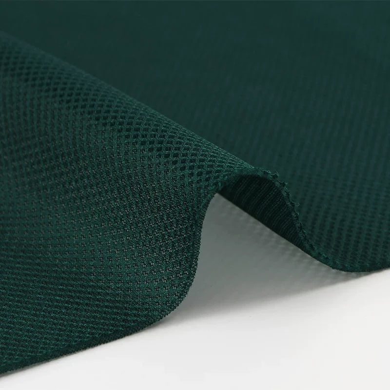 Mesh Fabric, Solid, for Sportswear & Linings, 57 in Wide - Dark Green